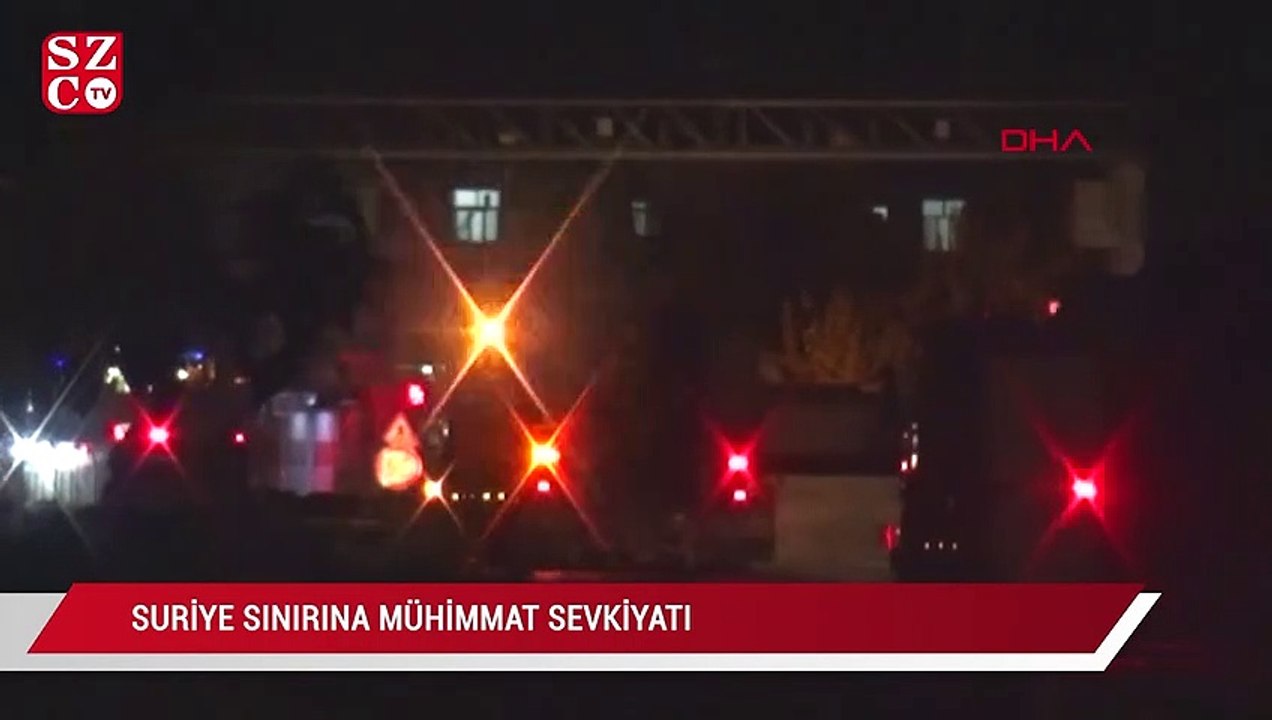 Sınırın sıfır noktasına askeri araç sevkiyatı