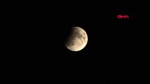 ESKİŞEHİR 'Parçalı ay tutulması' Eskişehir'den izlendi