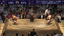 Daishomaru vs Gagamaru - Nagoya 2019, Juryo - Day 9