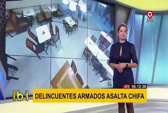 Ate: delincuentes armados asaltan chifa en Huaycán