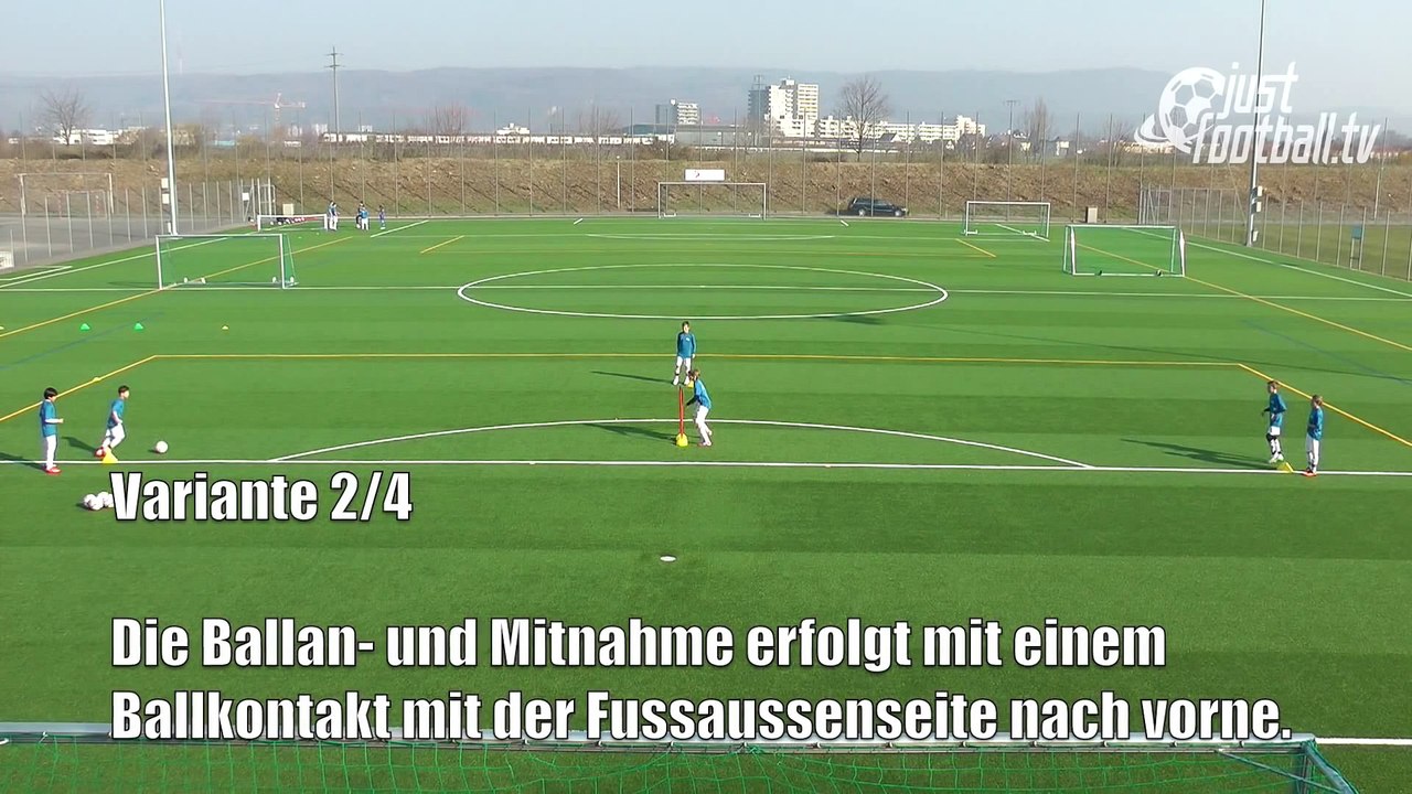 Fussballtraining_ Shadow - Ballkontrolle - Technik