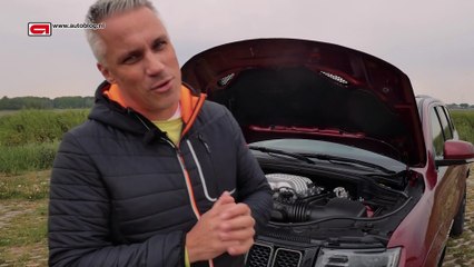 Jeep Grand Cherokee Trackhawk rijtest