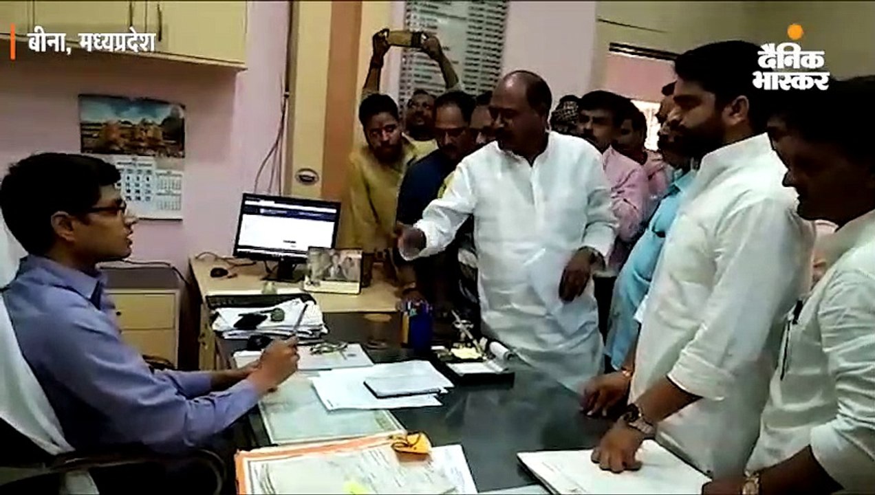 भाजपा विधायक ने आईएएस को धमकाया