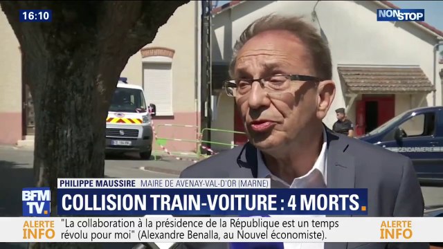 Collision dans la Marne: le maire d'Avenay-Val-d'Or assure que le passage à niveau fonctionnait normalement