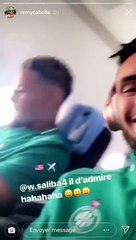 ASSE : Rémy Cabella et William Saliba dans l'avion pour Washington