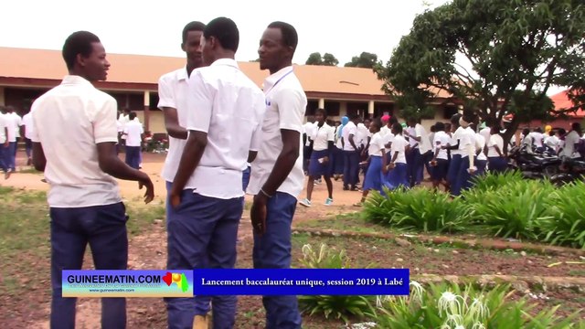 Bac 2019 à Labé : 2 629 candidats dont 993 filles composent dans 12 centres