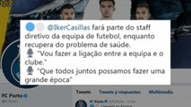 Iker Casillas se incorpora al cuerpo técnico del Oporto