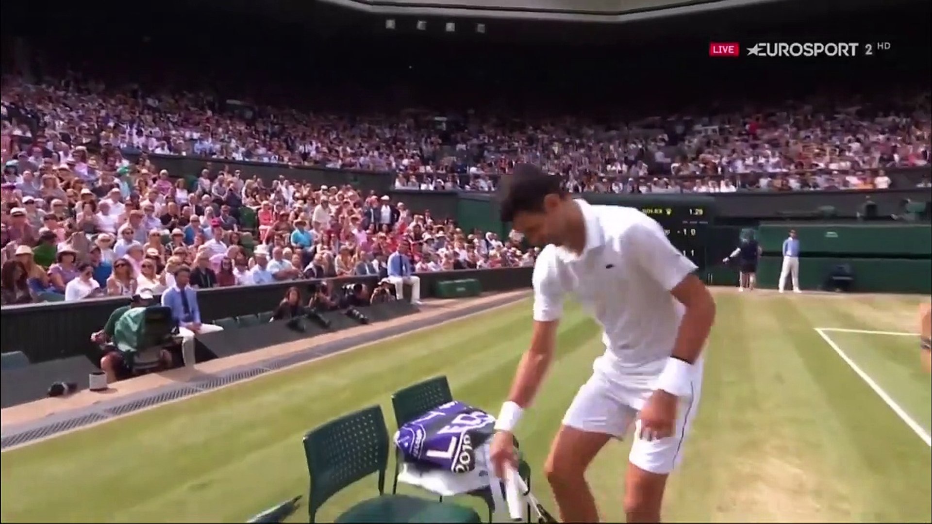 Replay Djokovic v Federer Wimbledon 2019 - Vidéo Dailymotion