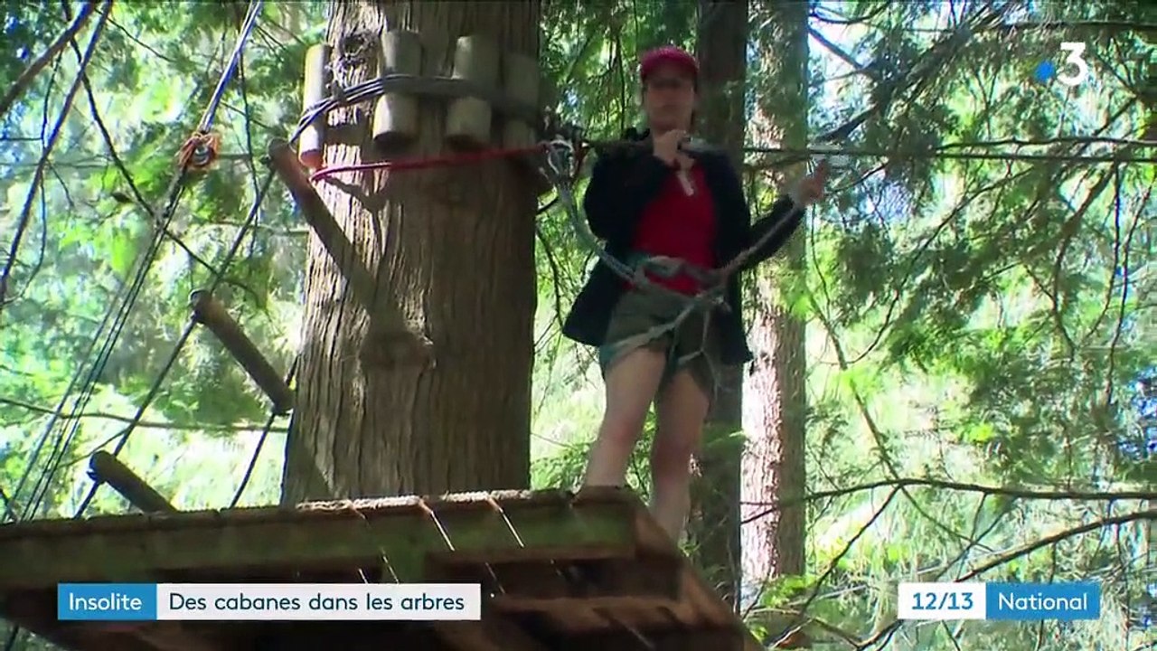 Vacances : des cabanes dans les arbres