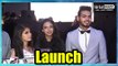 Arishfa Khan, Harshita Kushwaha, Anjana Ankur Singh at their song launch Darmiyaan