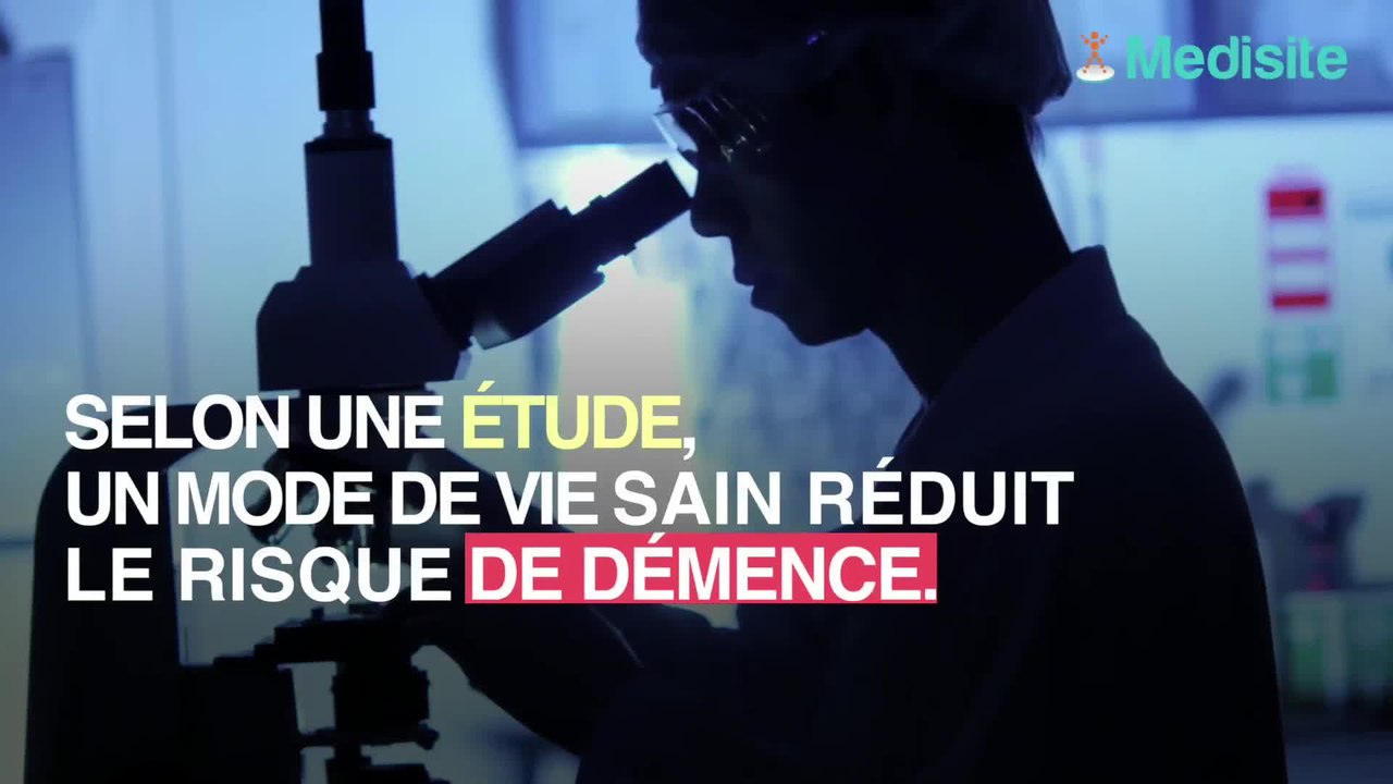 Avec une vie saine, le risque de démence diminue