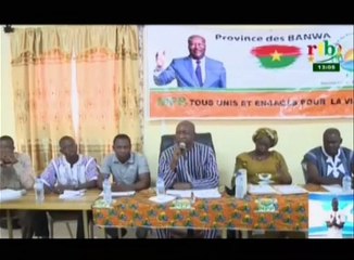 RTB - Mobilisation des membres du MPP dans la province des Banwa