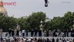 French Inventor Flies Above Crowd On Hoverboard During Bastille Day Celebration !