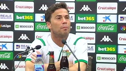 Rubi sobre el equipo: "La actitud es muy buena, están muy receptivos"