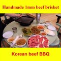 Handmade 1mm beef brisket - Korean beef BBQ