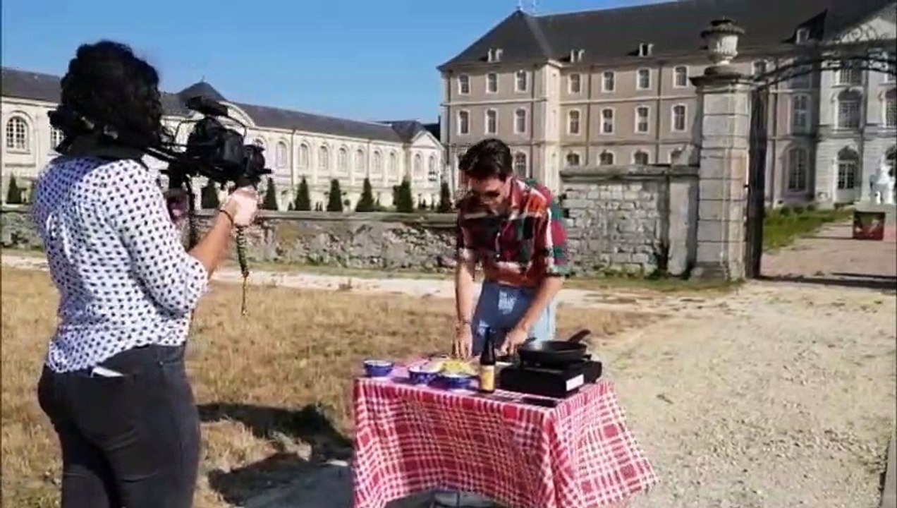 La cuisine de Clément, un Youtuber à l'abbaye des Prémontrés