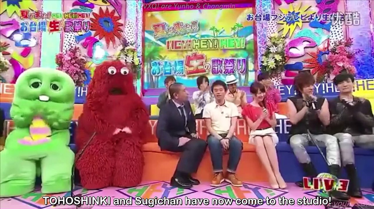[ENG SUB] 120709 Hey!Hey!Hey! THSK cut