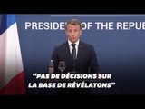 Affaire Rugy: Emmanuel Macron sort du silence