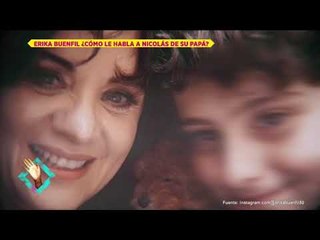 ¿Erika Buenfil le habla a su hijo sobre su papá?  De Primera Mano