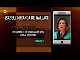 Sistema en México está diseñado para proteger a delincuentes: Isabel Miranda de Wallace