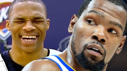 Russell Westbrook RUTHLESSLY Laughs At Joke About Kevin Durant!