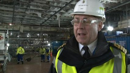 HMS Prince of Wales first crew