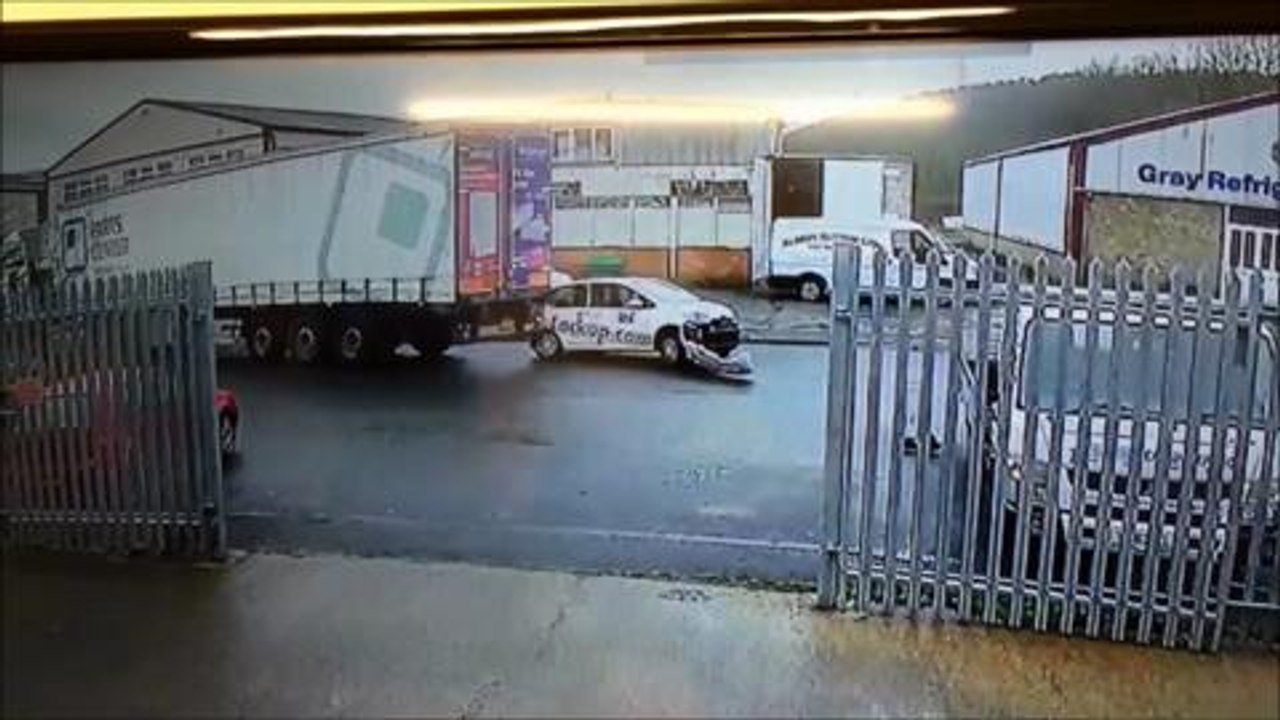 Lorry crash