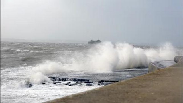 Storm Imogen hits Southsea