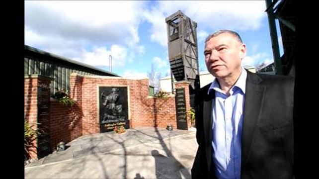 Video: Kellingley Colliery miners memorial