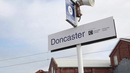 Flying Scotsman comes to Doncaster