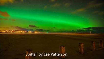 Northumberland gets aurora borealis show