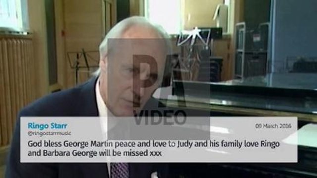 Sir George Martin dies