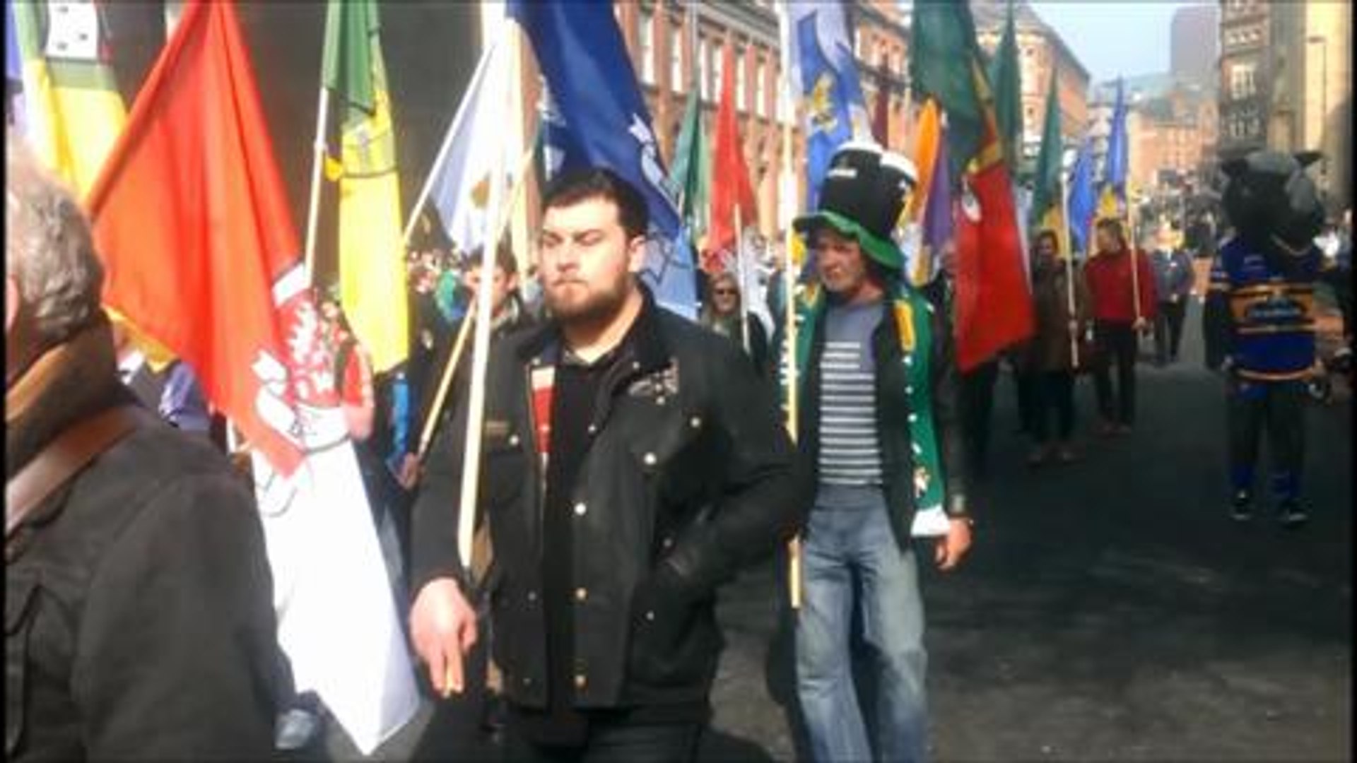 ⁣Video: Irish eyes are smiling as Leeds embraces St Patrick’s Day