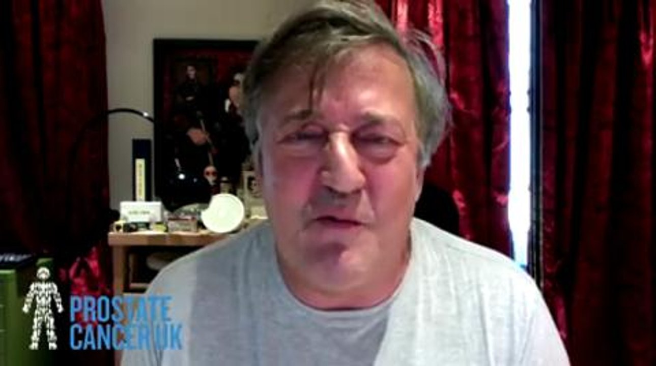 Stephen Fry's message for Jeff Stelling