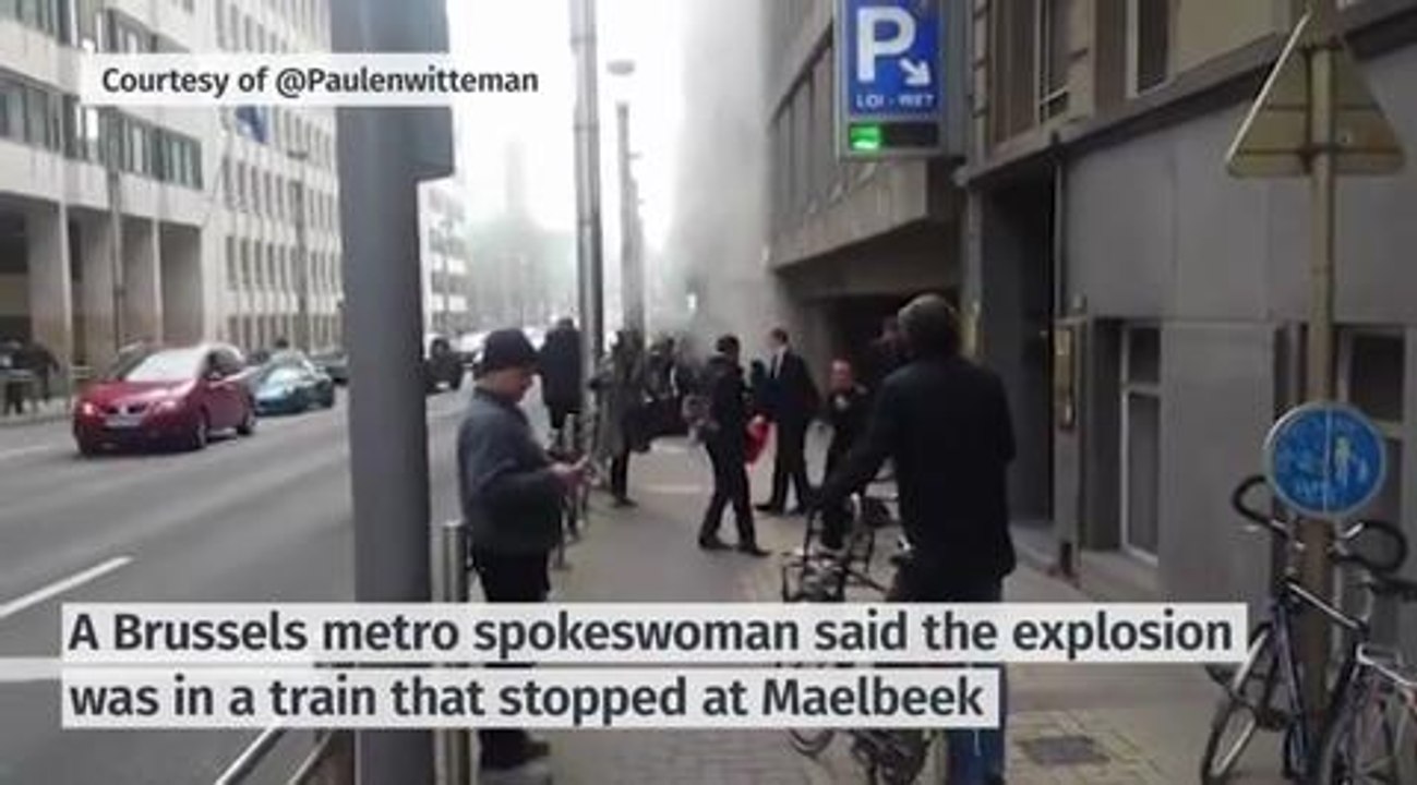 Brussels explosions PA
