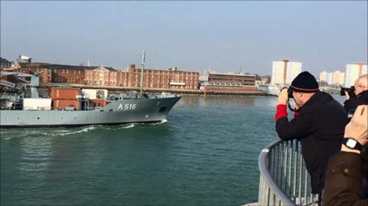 Flotilla arrives