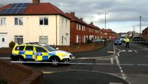 Video of shooting scene in Frenchmans Way, South Shields