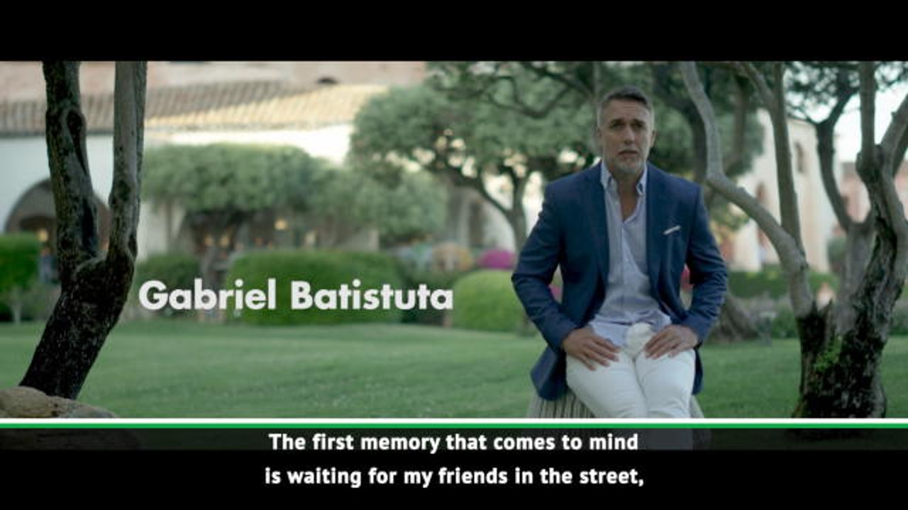 Batistuta reflects on journey into football during Docufilm