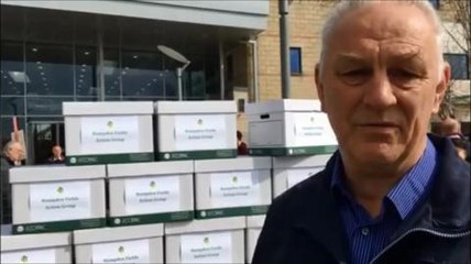 Hampden Fields protest