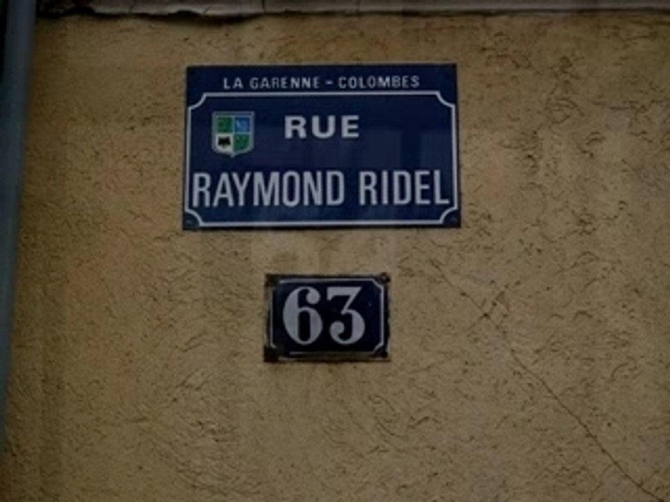 La Garenne Colombes : 1,2,3 rue Raymond Ridel