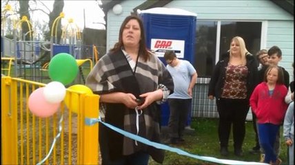 Opening of Whauphill Playpark