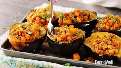 How to Make Moroccan Chickpea-Stuffed Acorn Squash