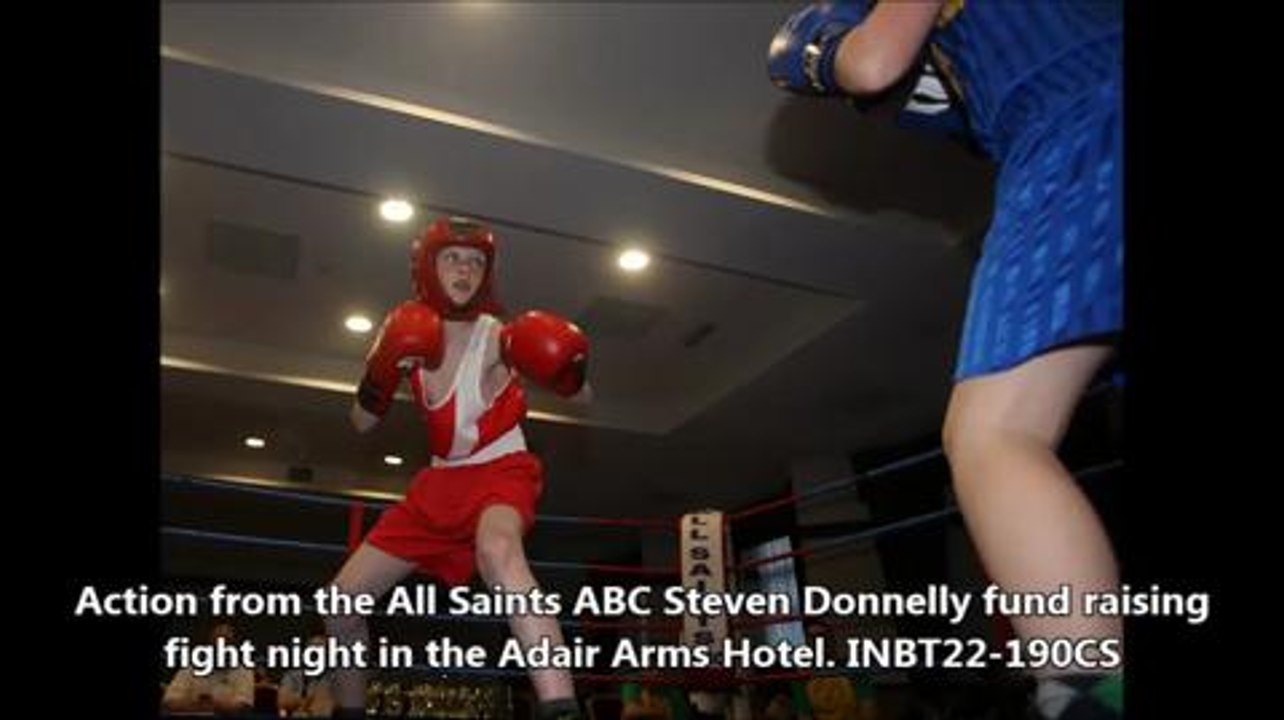 All Saints ABC fight night