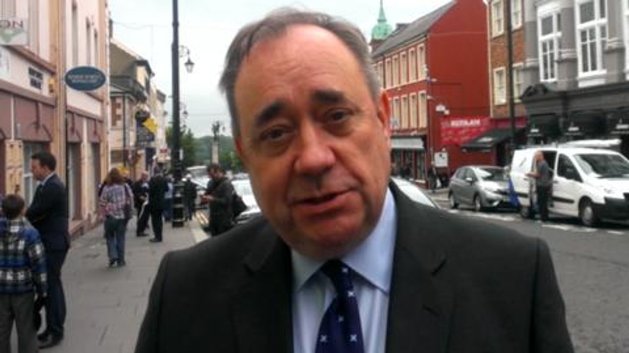 Alex Salmond in Derry