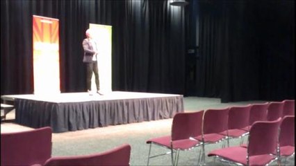 Eddie Izzard at Corby Business Academy