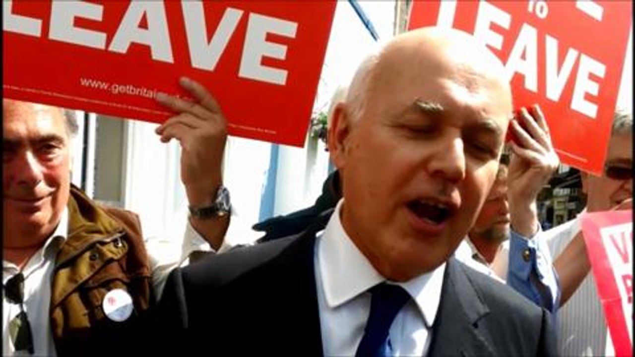 Iain Duncan Smith makes Brexit case