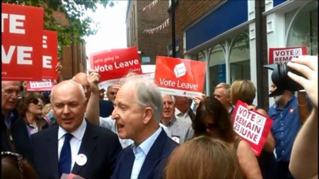 Iain Duncan Smith in King's Lynn