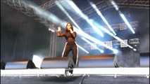 Alexandra Burke wows crowd at the Bents Park