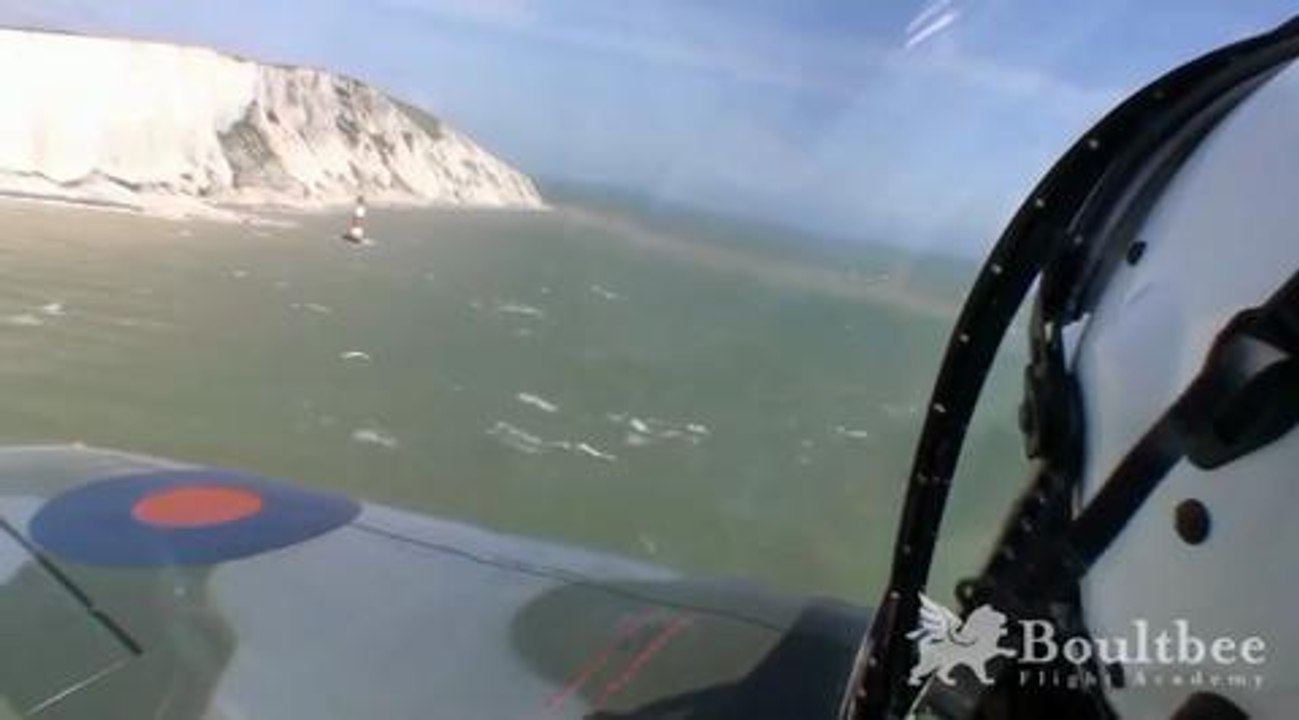 Flying school spitfire