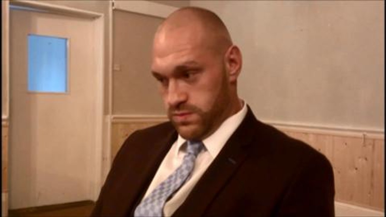 Tyson Fury's South Shields rant at rival